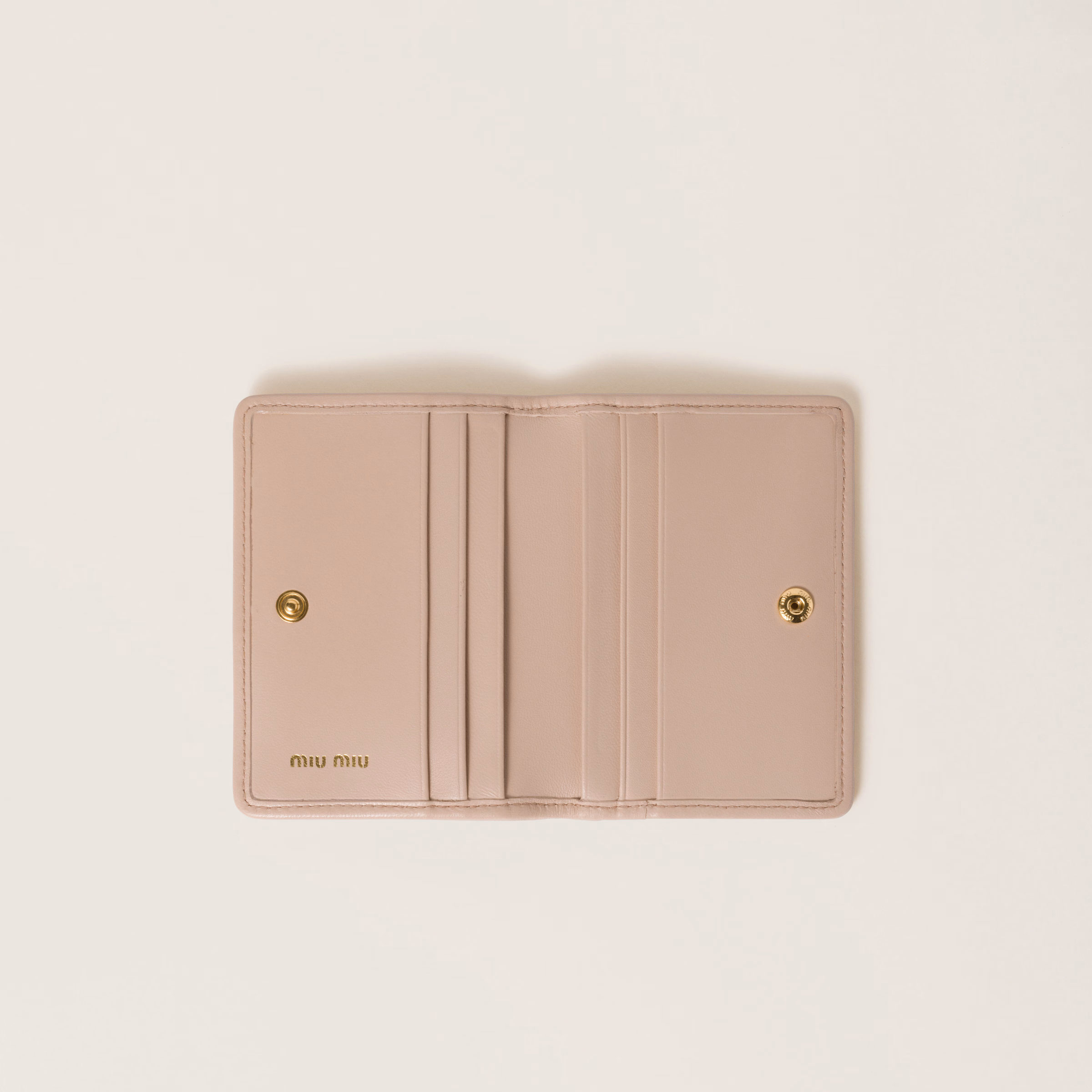 Matelassé Nappa Leather Card Holder