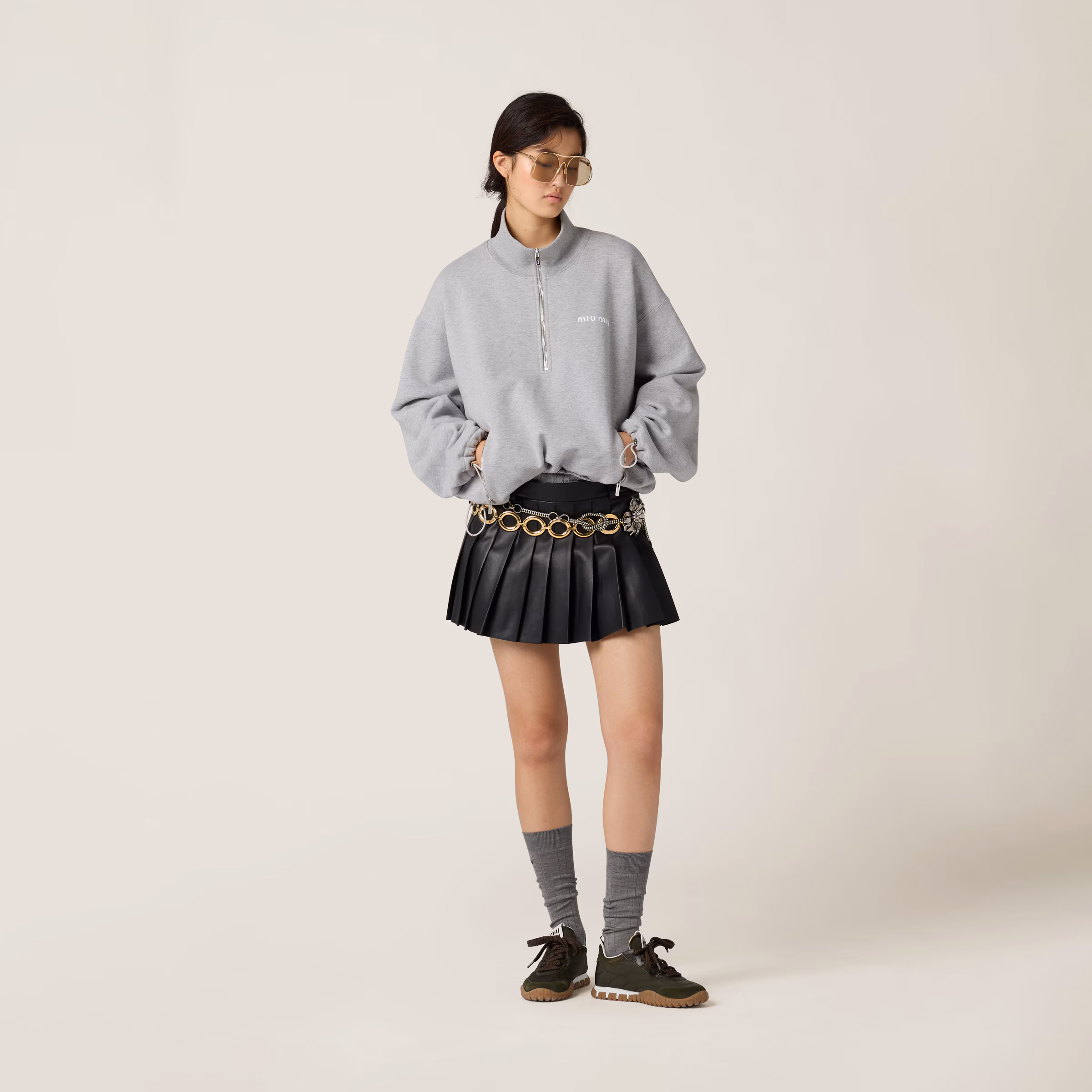 Nappa Leather Skirt