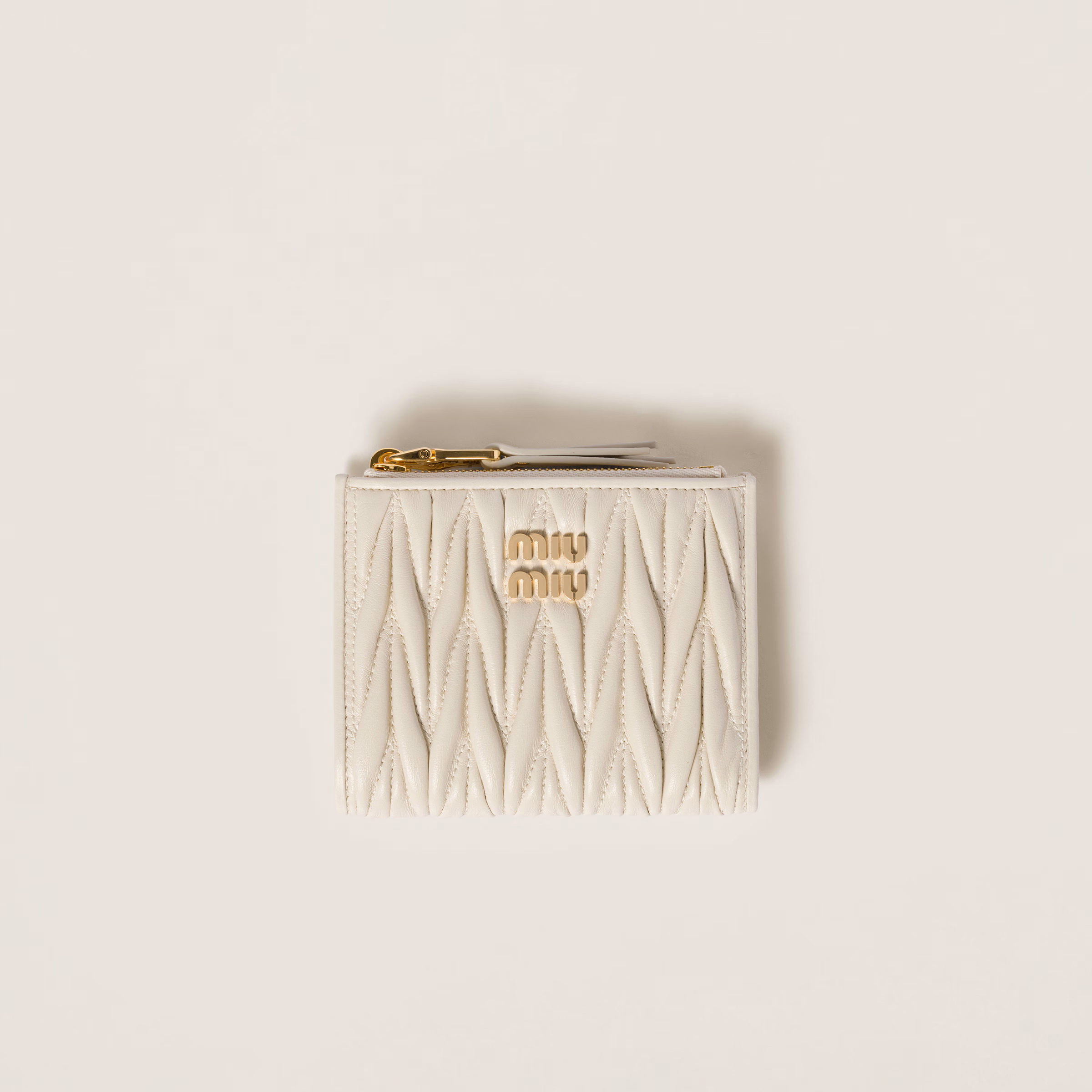 Matelassé Nappa Leather Small Wallet