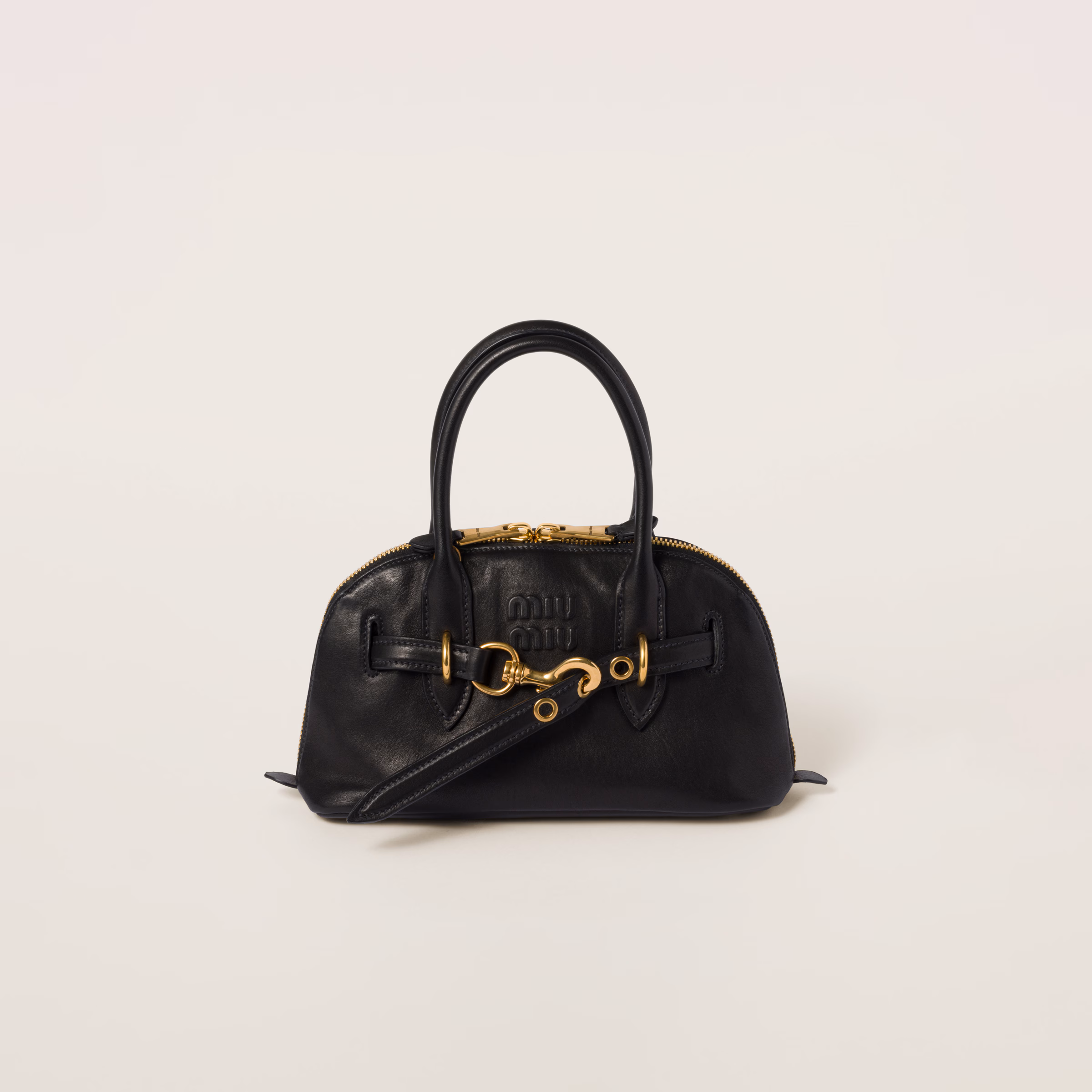 Aventure Nappa Leather Top-Handle Bag