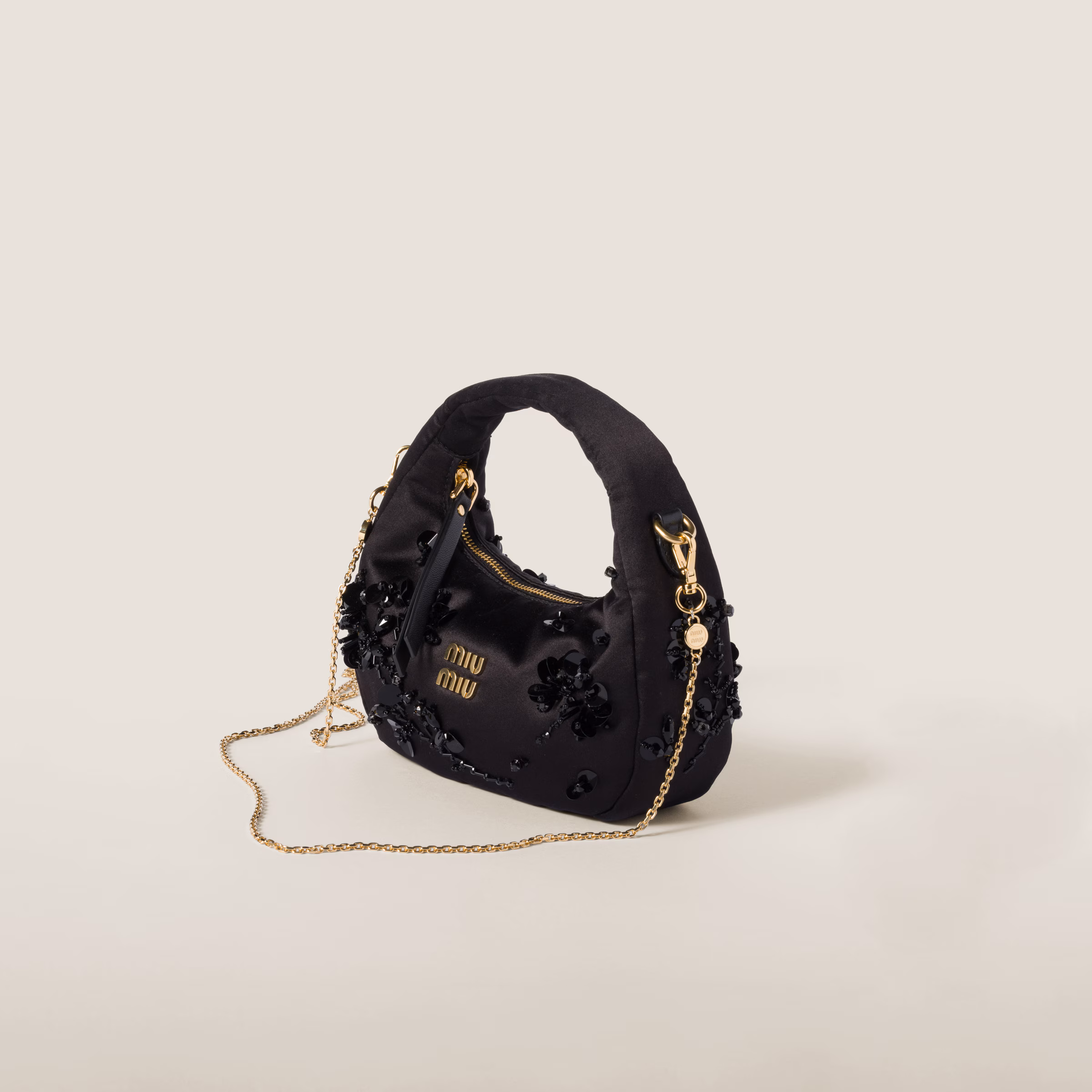 Wander Embroidered Duchesse Mini-Bag