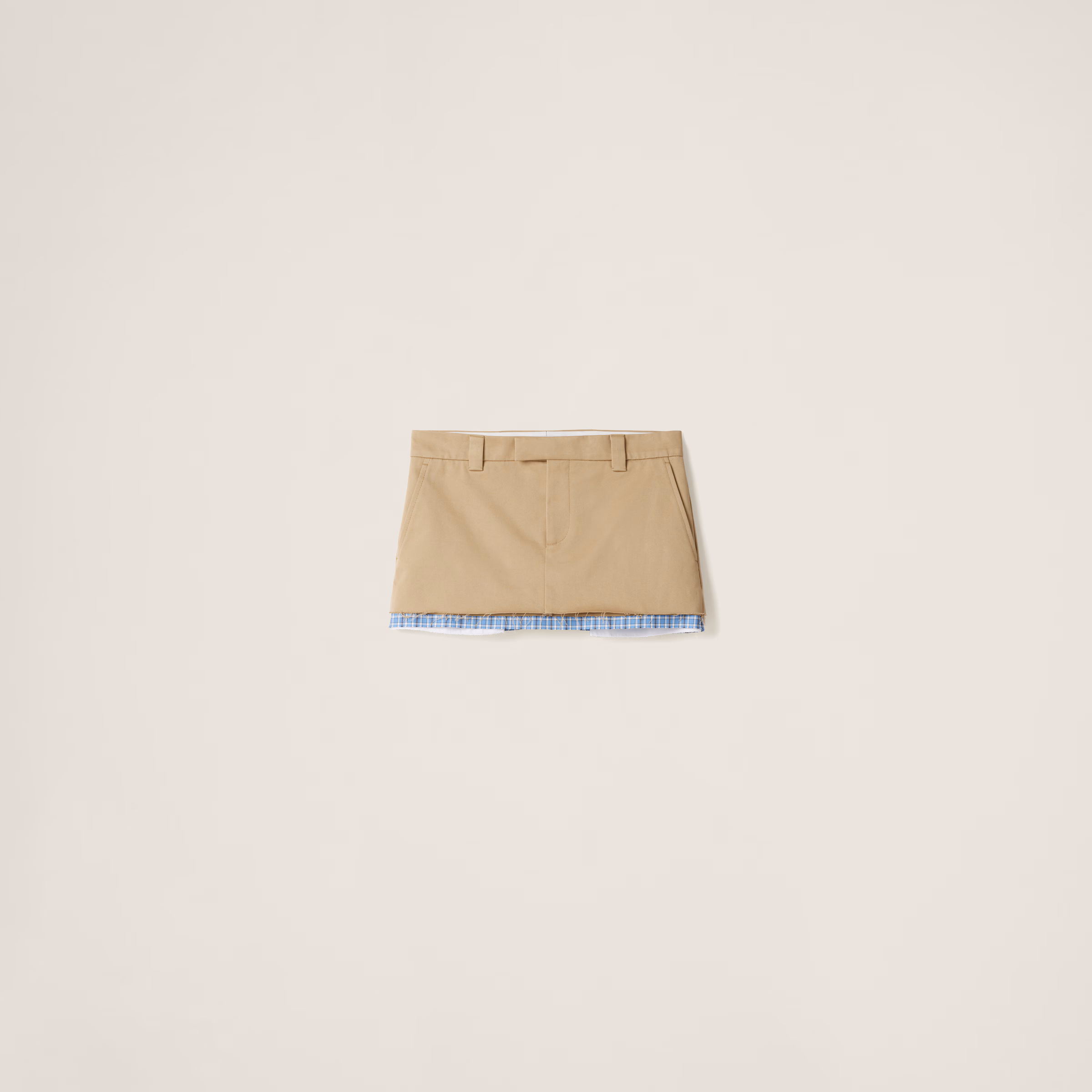 Chino Miniskirt