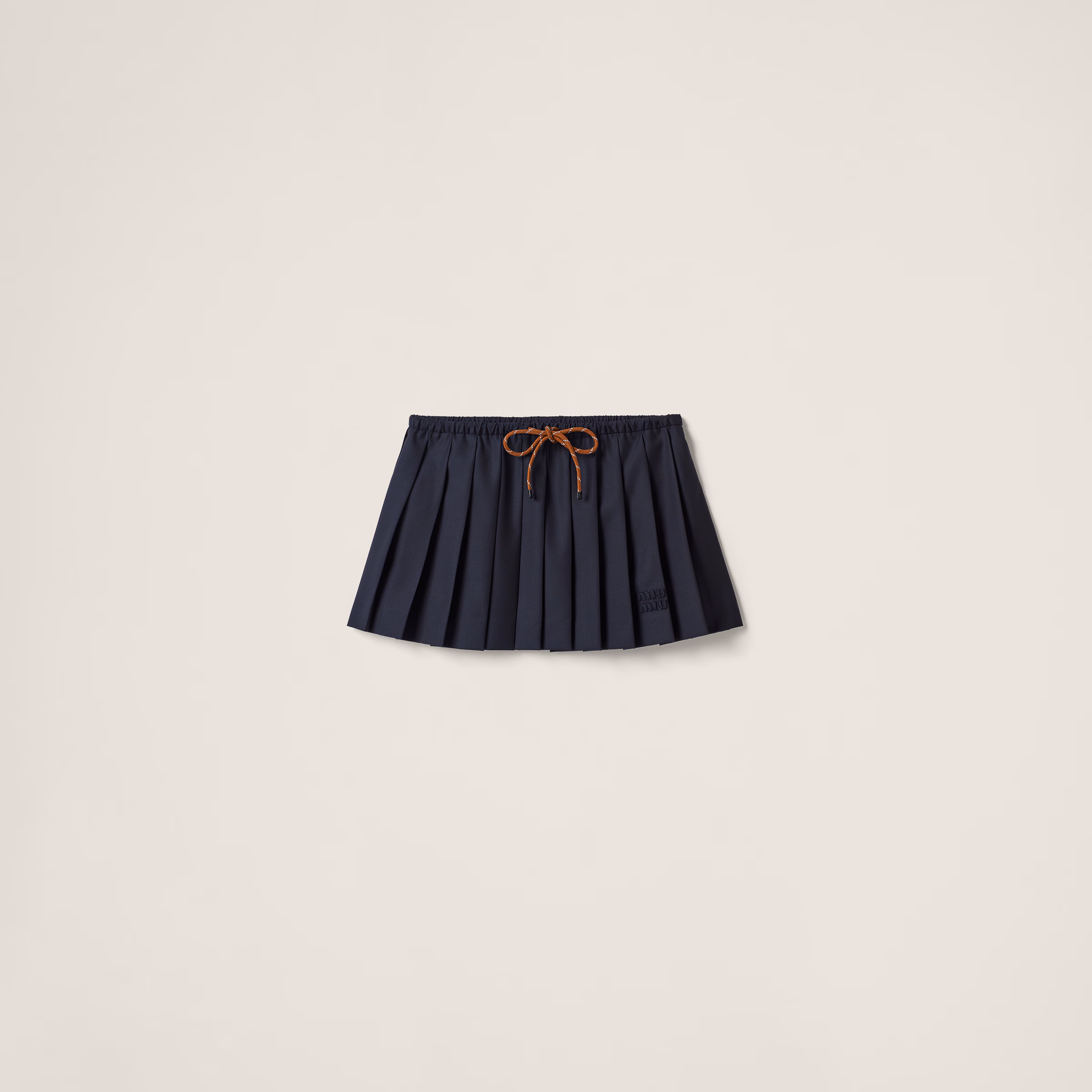 Pleated Batavia Skirt