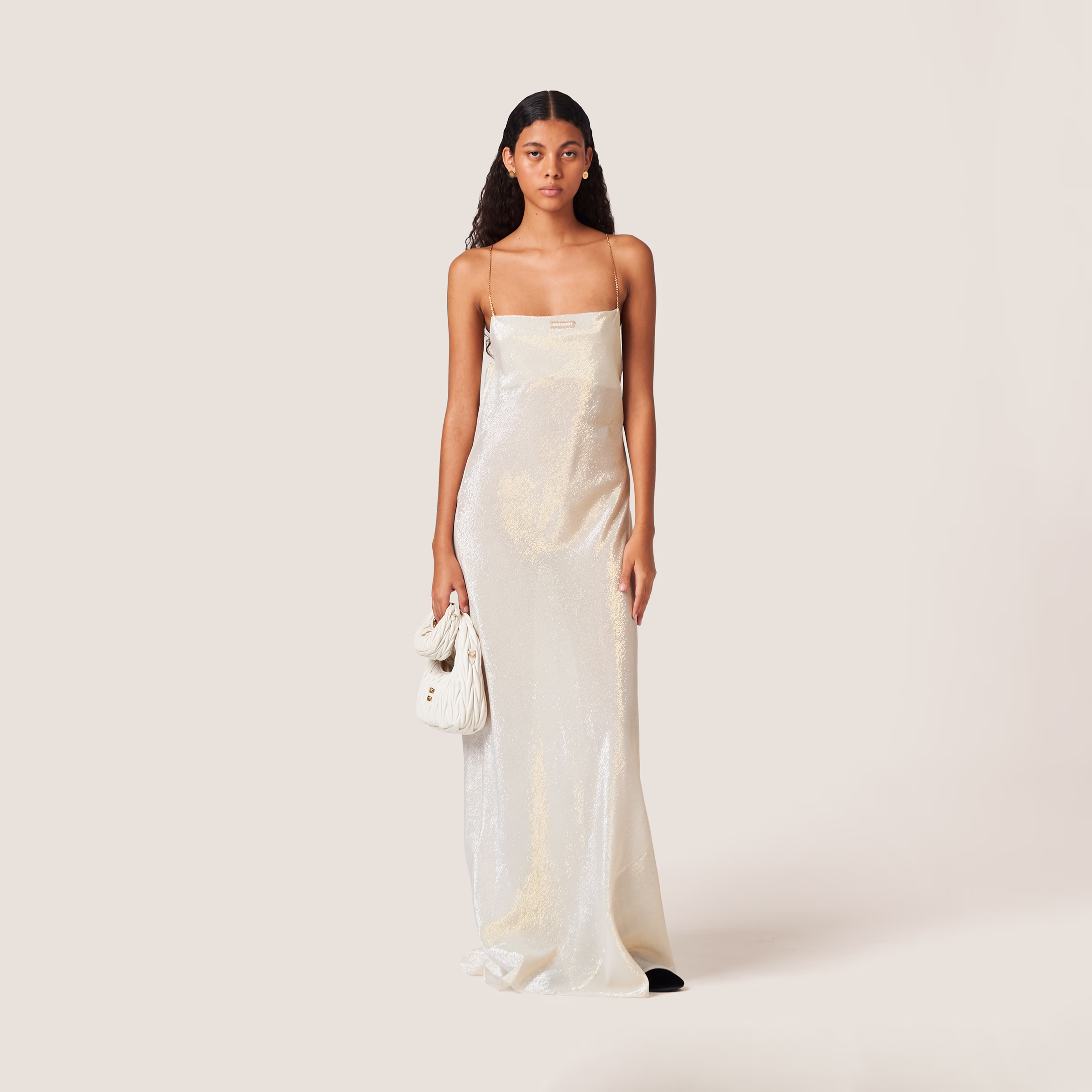 Long Mesh Dress