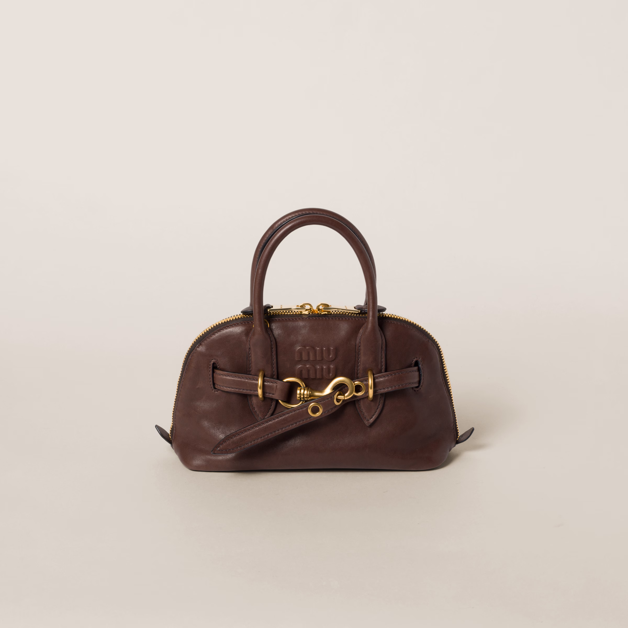 Aventure Nappa Leather Top-Handle Bag