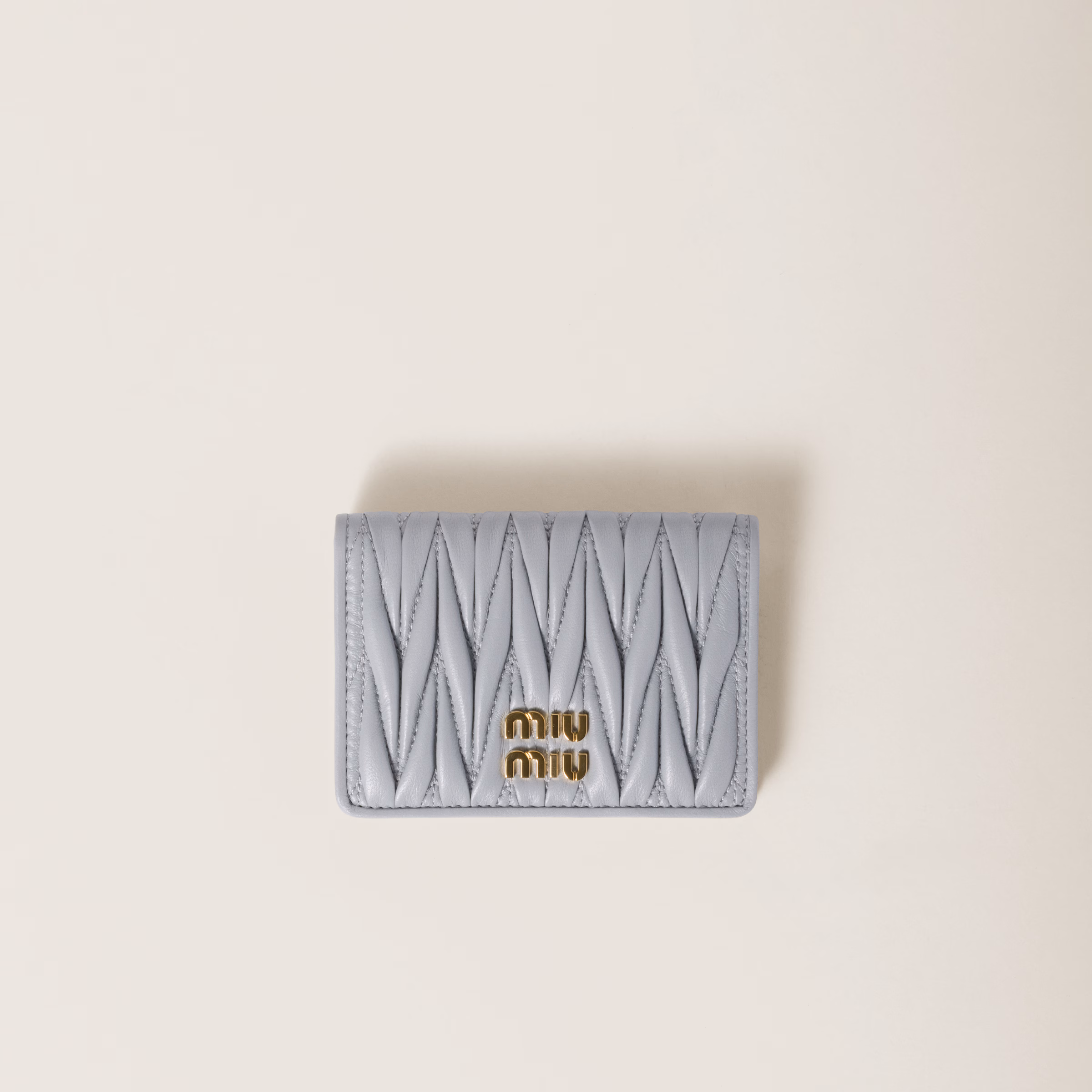 Matelassé Nappa Leather Card Holder
