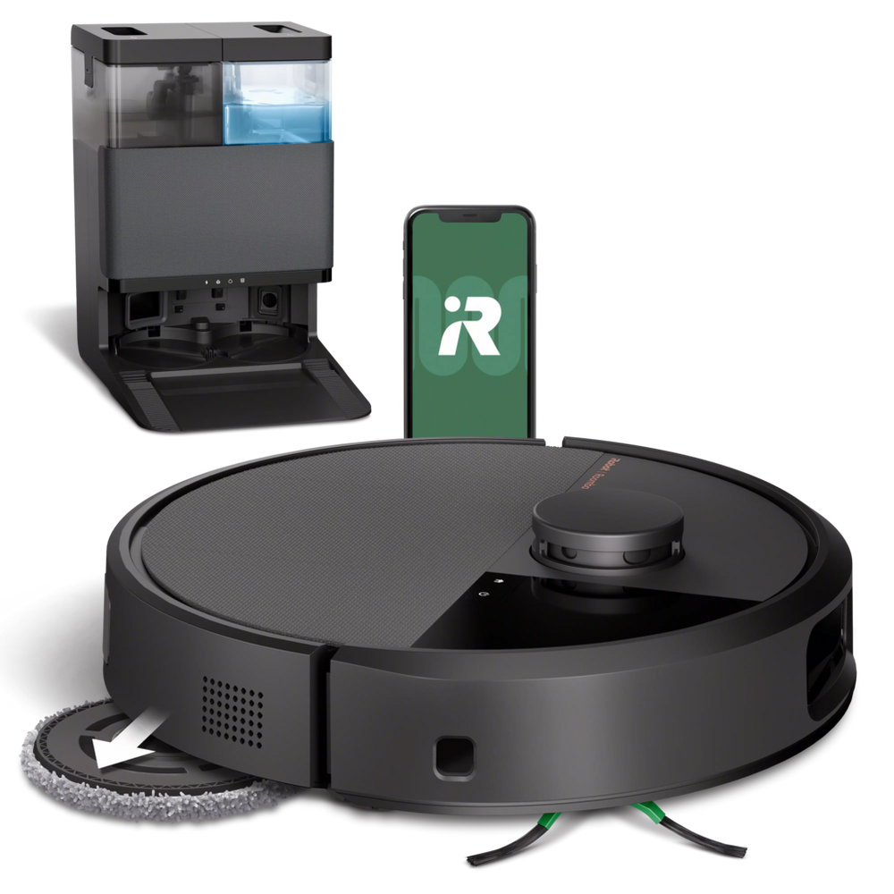 Roomba® Plus 505 Combo Robot + AutoWash™ Dock - Black