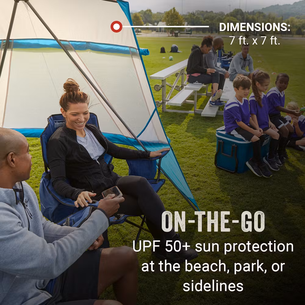 7 x 7 Go Shade Backpack Sun Shade
