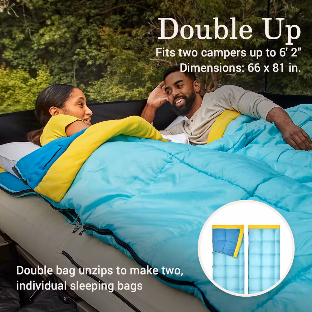 Flatlands Fleece 30°F Double Sleeping Bag