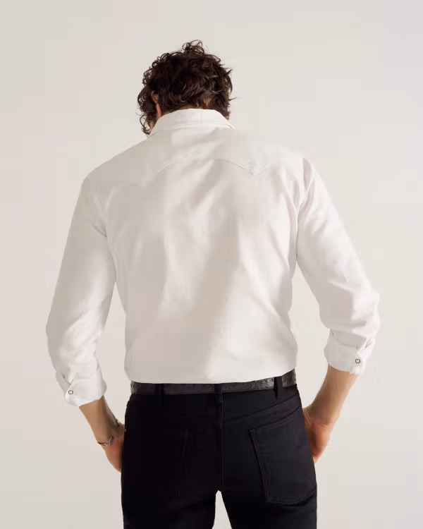 Men's Sawtooth Oxford Pearl Snap