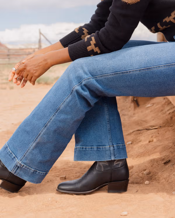 Women's High-Rise Flare Jeans