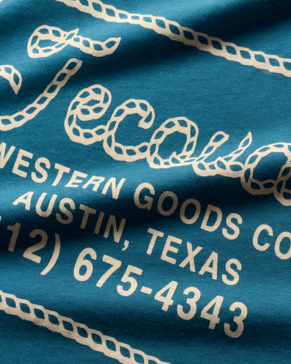 Men's Tecovas Rope Advertisement Tee