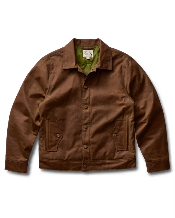 Men's Buckaroo Waxed Canvas Trucker Jacket