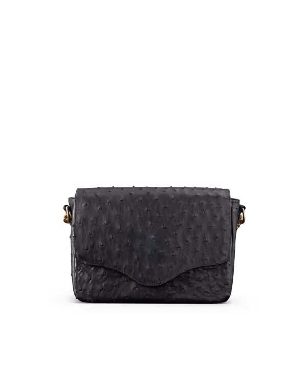 Ostrich Shoulder Bag