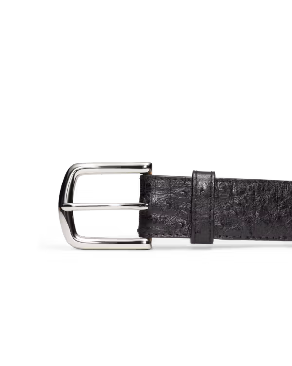Men's Ostrich Belt