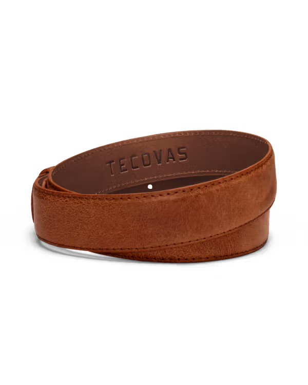 Men's Smooth Ostrich Belt