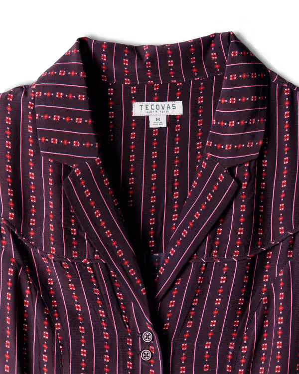 Women's Short Sleeve Button Front Short Dress