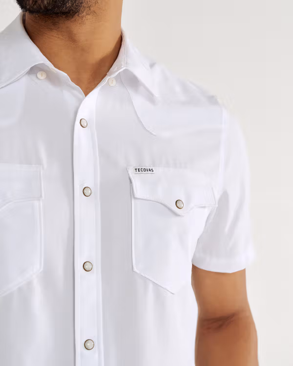 Men's Performance Short Sleeve Western Pearl Snap