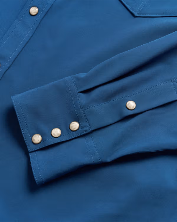 Men's Performance Long Sleeve Western Pearl Snap