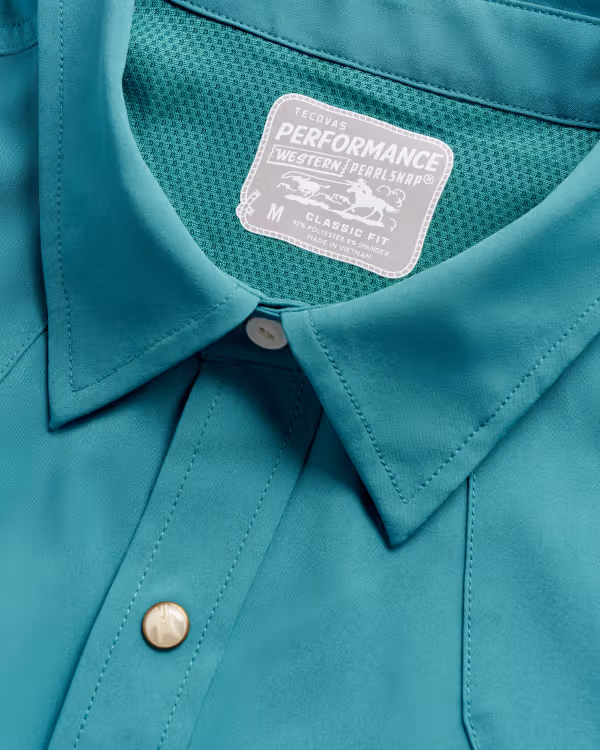 Men's Performance Short Sleeve Western Pearl Snap - Classic Fit