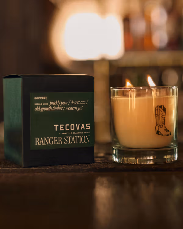 Go West Ranger Station Candle