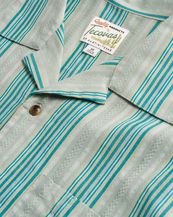 Men's Dobby Camp Short Sleeve Shirt