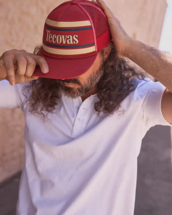 Retro Flat Brim Trucker