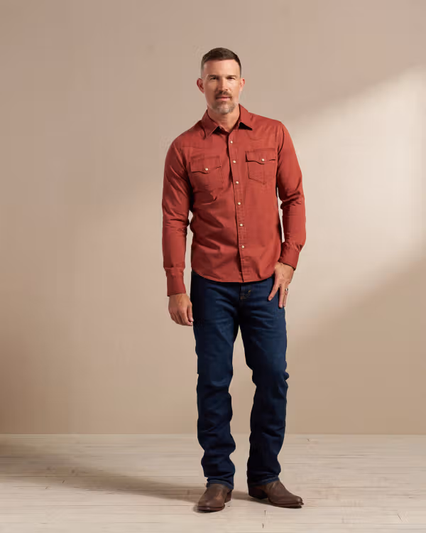 Men's Flying-T Thorn Stopper Pearl Snap