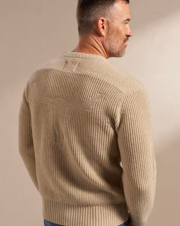Men's Crew Neck Desert Sweater