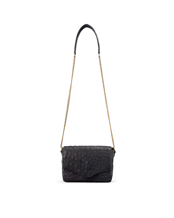 Ostrich Shoulder Bag
