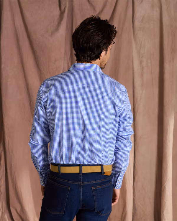 Men's Vintage Weight Sawtooth Cotton Pearl Snap