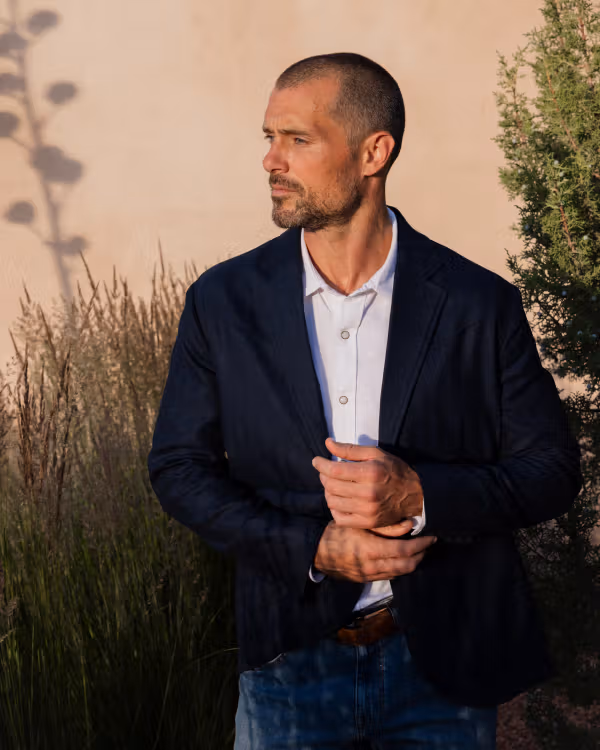 Men's Western Tweed Blazer