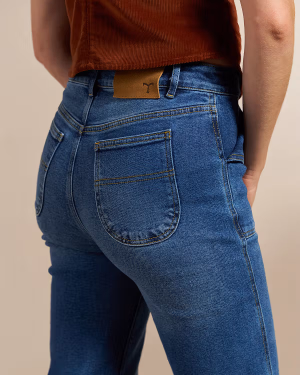 Women's High-Rise Flare Jeans