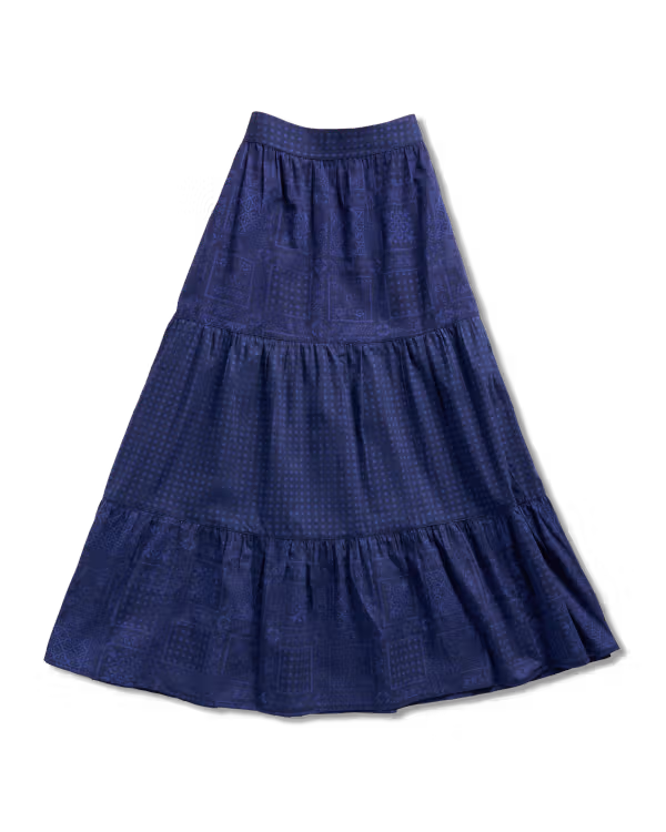 Women's Bandana Midi Skirt