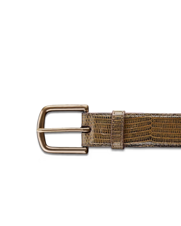 Men's Lizard Belt