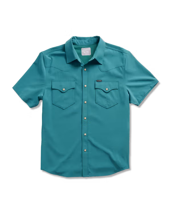 Men's Performance Short Sleeve Western Pearl Snap