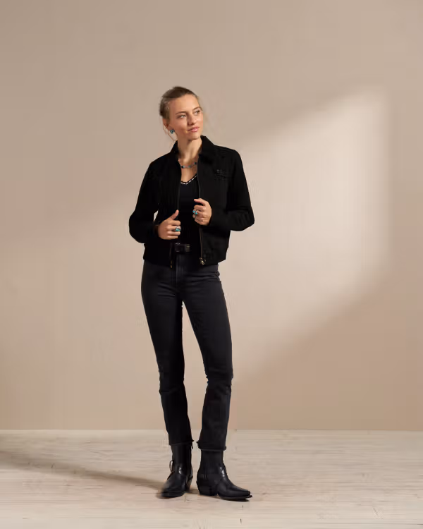 Women's Goat Suede Brush Jacket