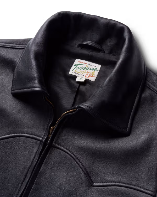 Men's Western Leather Moto Jacket