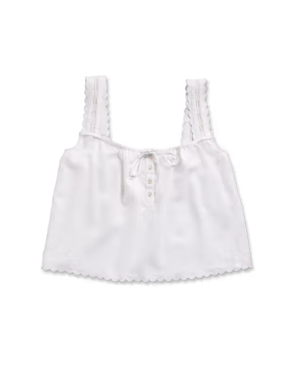 Women's Linen Artisanal Tank