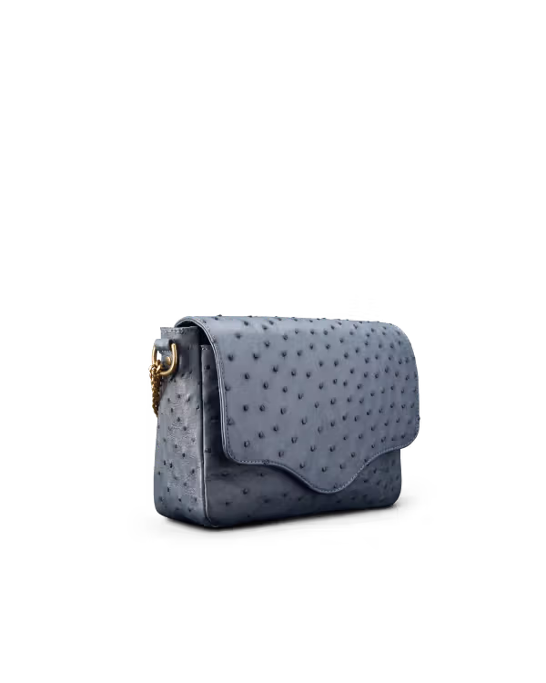 Ostrich Shoulder Bag