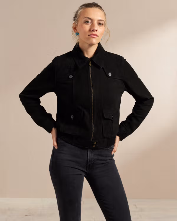 Women's Goat Suede Brush Jacket