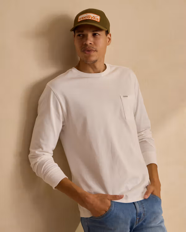 Men's Long Sleeve Standard Issue Pocket Tee
