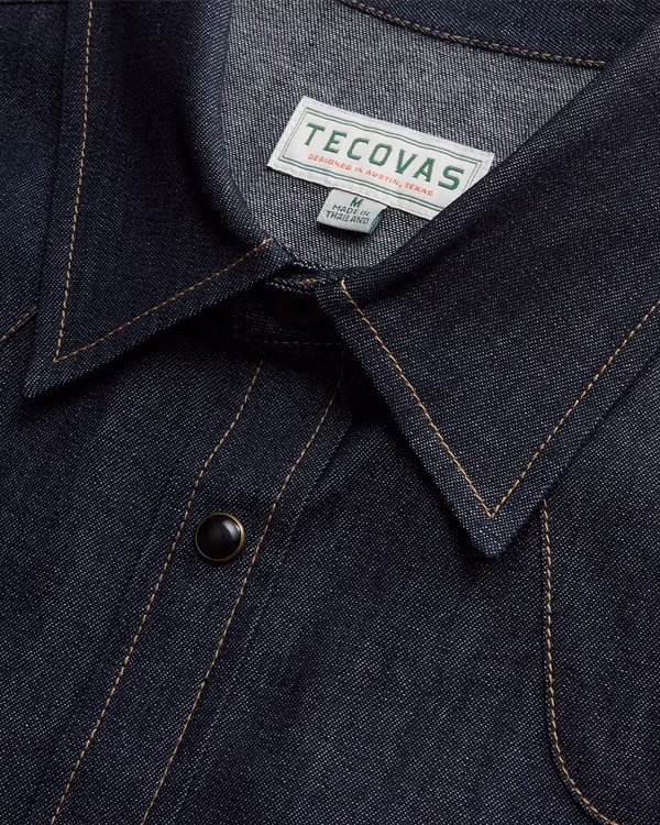 Men's Denim Pearl Snap