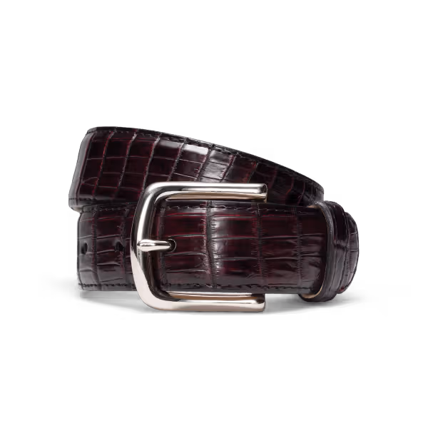Men's Crocodile Belt