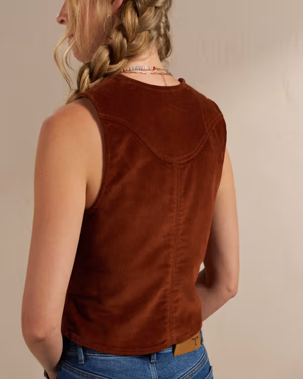 Women's Corduroy Vest