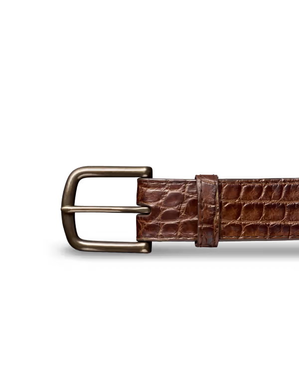 Men's Alligator Belt