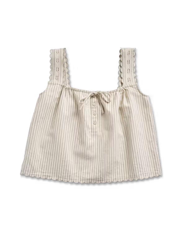 Women's Linen Artisanal Tank