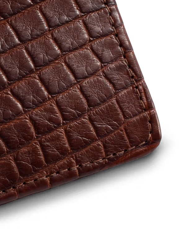 Alligator Bifold Card Case