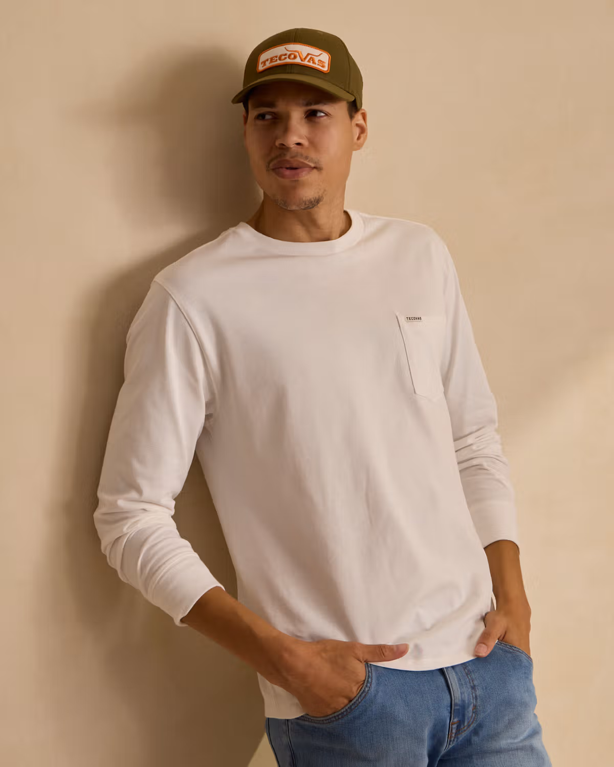 Men's Long Sleeve Standard Issue Pocket Tee