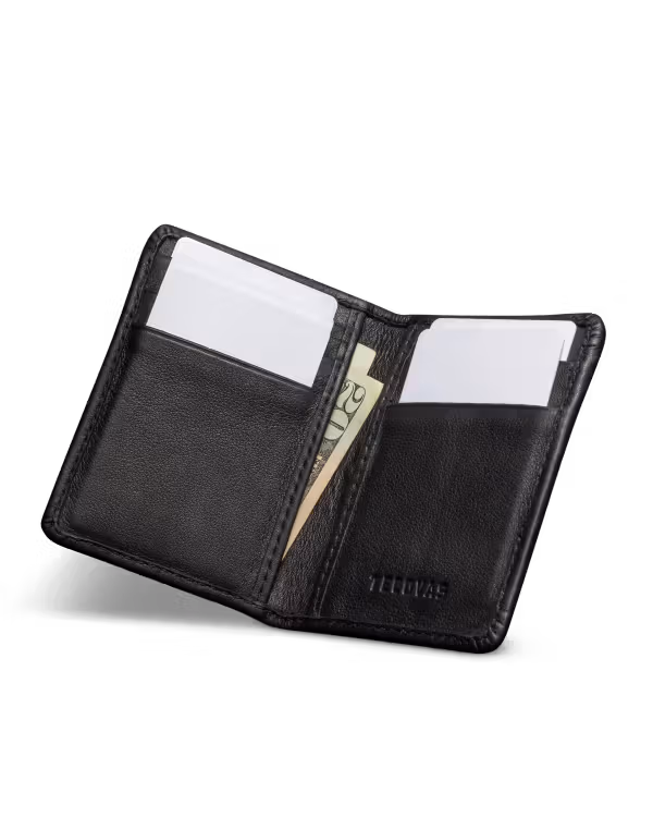 Cowhide Bifold Card Case